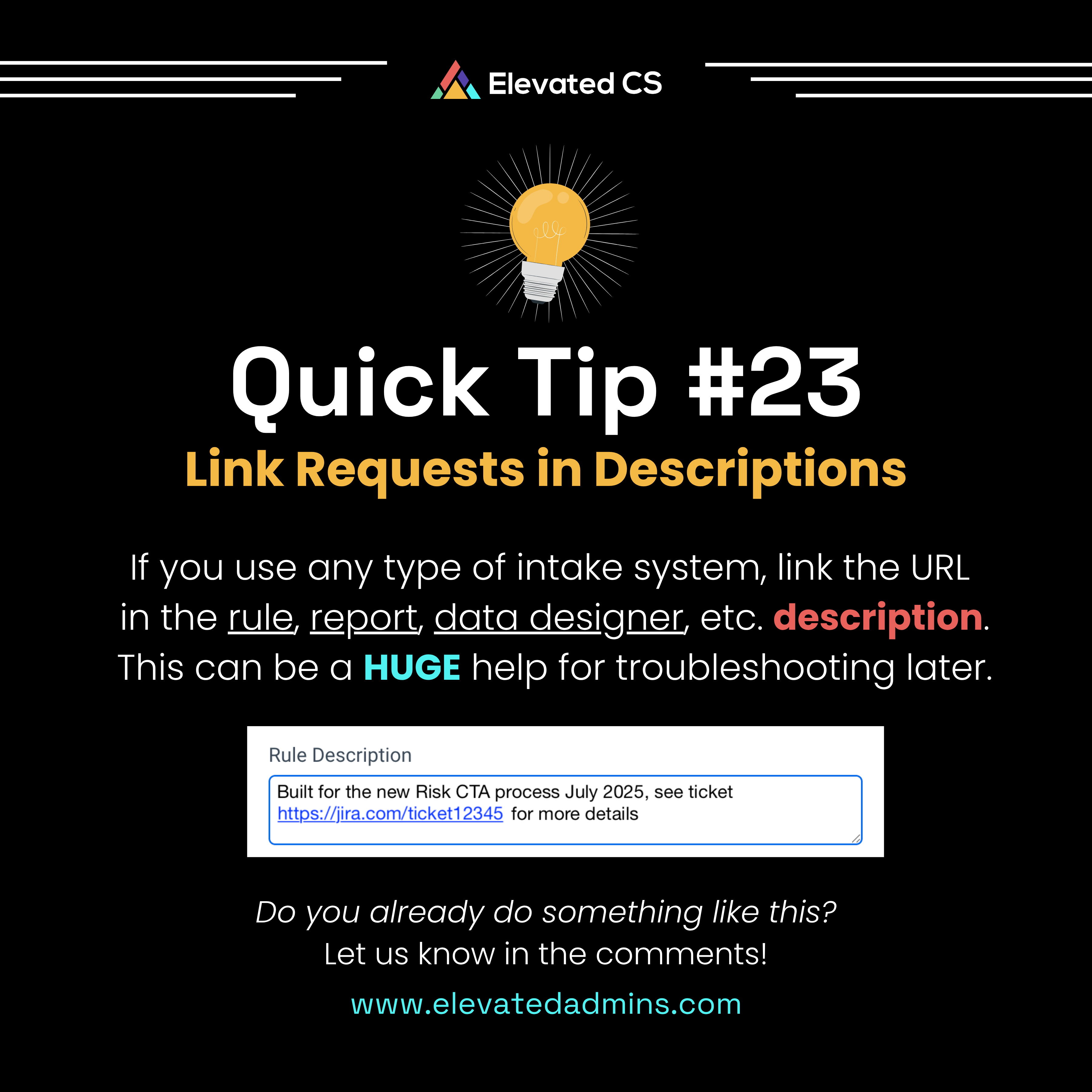 Quick Tip #23